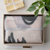 黒猫ヒスファインアート高橋浩明著 薄葉紙 (ギフト)