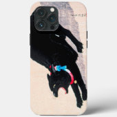 黒猫ヒスファインアート高橋浩明著 Case-Mate iPhoneケース (裏面)