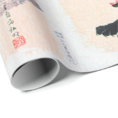 黒猫ヒッシングファインアートby高橋宏明 ラッピングペーパー (ロールコーナー)