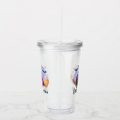 黒猫ヒッセ アクリルタンブラー (右)