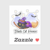 黒猫ヒッセ シール (シート)