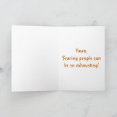 黒猫ビッグヨーンハッピーハローウィン挨拶 カード (内部)