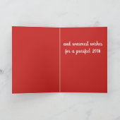 黒猫ファッションドのクリスマスカード シーズンカード (内部)