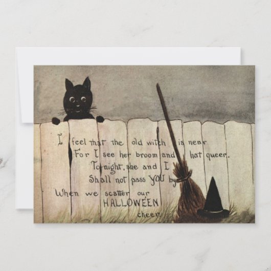 黒猫フェンス魔女のブロムハット (正面)