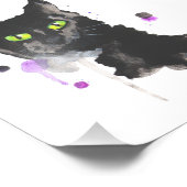 黒猫フォトプリント フォトプリント            (角)