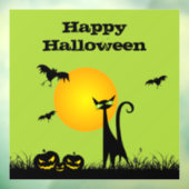 黒猫フルムーンハロウィーン ウィンドウサイン (シート3)