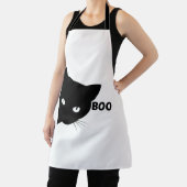 黒猫ブハロウィーンギフト猫 エプロン (インサイチュ)