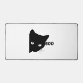 黒猫ブハロウィーンギフト猫 デスクマット (正面)