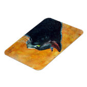 黒猫プロフィール マグネット (左側)