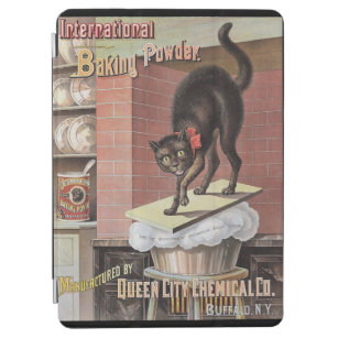 黒猫ベーキングソーダバッファローニューヨーク葉書 iPad AIR カバー