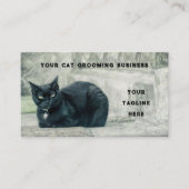 黒猫ペットケア 名刺 (正面)