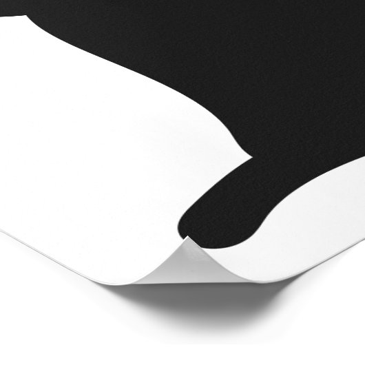 黒猫ポスター ポスター (角)