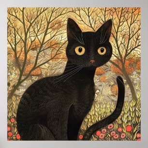 黒猫ポスター ポスター