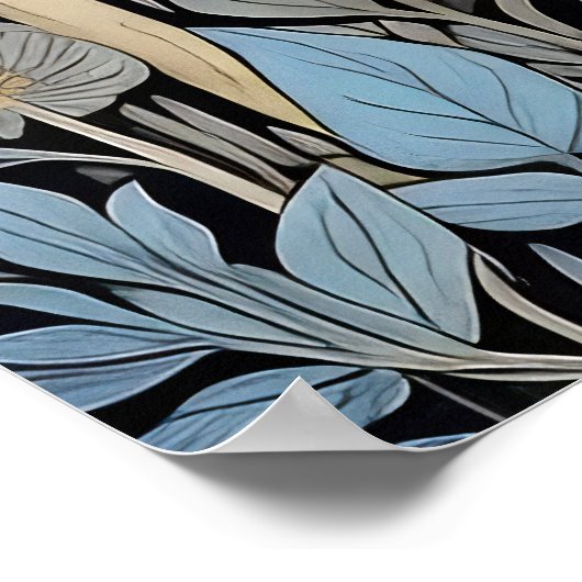 黒猫ポスター ポスター (角)