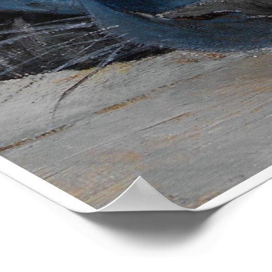 黒猫ポスター ポスター (角)