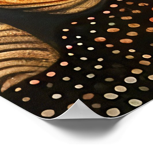 黒猫ポスター ポスター (角)