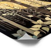 黒猫ポスター ポスター (角)