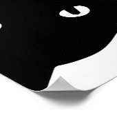 黒猫ポスター、面白いポスター、楽しい壁飾り、 ポスター (角)