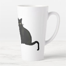 黒猫マグカップ