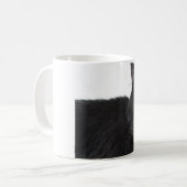 黒猫マグカップ コーヒーマグカップ (正面左)