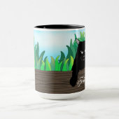 黒猫マグカップ マグカップ (中央)