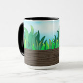 黒猫マグカップ マグカップ (正面左)