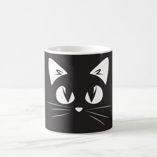 黒猫マグカップ | 我々は皆マグだ コーヒーマグカップ (中央)