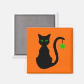 黒猫マグネット マグネット (正面/裏面)
