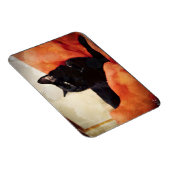 黒猫マグネット マグネット (右側)