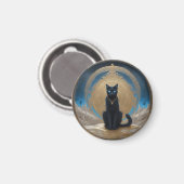 黒猫マグネット マグネット (正面/裏面)