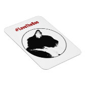 黒猫マグネット マグネット (右側)