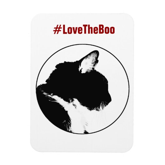 黒猫マグネット マグネット (縦)