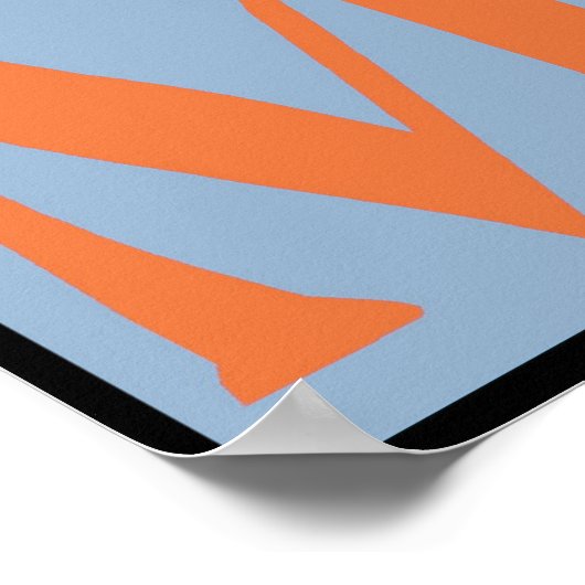 黒猫マハロ感謝していポスター ポスター (角)