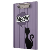 黒猫マンガ紫のニャー クリップボード (左)
