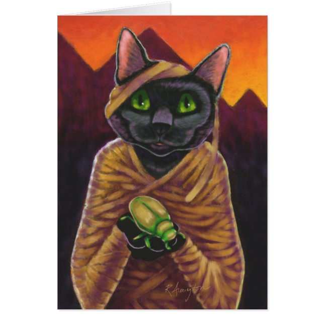 黒猫ミイラ (正面)