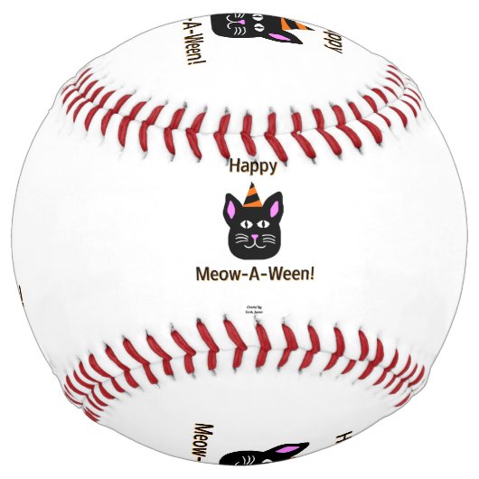 黒猫ミウァウィーンソフトボール ソフトボール (正面)