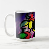 黒猫ミスティ コーヒーマグカップ (左)