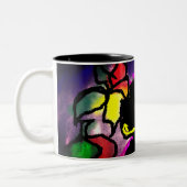 黒猫ミスティ ツートーンマグカップ (左)