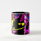 黒猫ミスティ ツートーンマグカップ (中央)