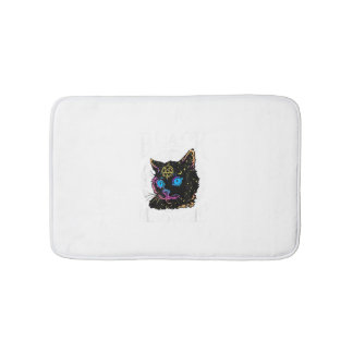 黒猫メオウィッチ、ハロウィーンウィッチクラフトペン バスマット