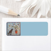 黒猫モザイク ラベル (インサイチュ)