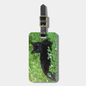 黒猫ラゲッジタグ ラゲッジタグ (正面縦)