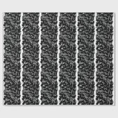 黒猫ラッピング紙猫クリスマス紙 ラッピングペーパー (フラット)