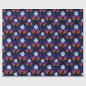 黒猫ラッピング紙猫ハロウィン紙 ラッピングペーパー (フラット)