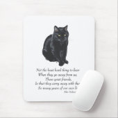 黒猫レインボーブリッジ マウスパッド (マウス)