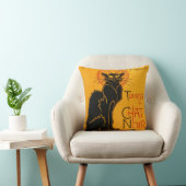 黒猫ヴィンテージハロウィーンスティインレンポスター クッション (椅子)