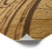 黒猫ヴィンテージフランスのはがきポスター ポスター (角)