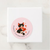 黒猫ヴィンテージ猫バレンタインデー フェイバータグ (インサイチュ)