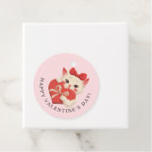 黒猫ヴィンテージ猫バレンタインデー フェイバータグ (インサイチュ)