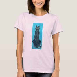 黒猫ヴィンテージ Tシャツ
